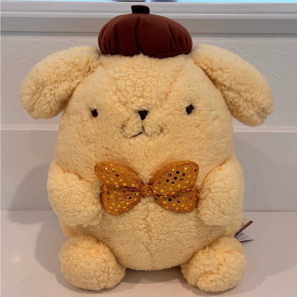 *SOLD* Sanrio Pompompurin 13” Plush